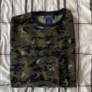 Men’s POLO Ralph Lauren Camo Thermal Sweater